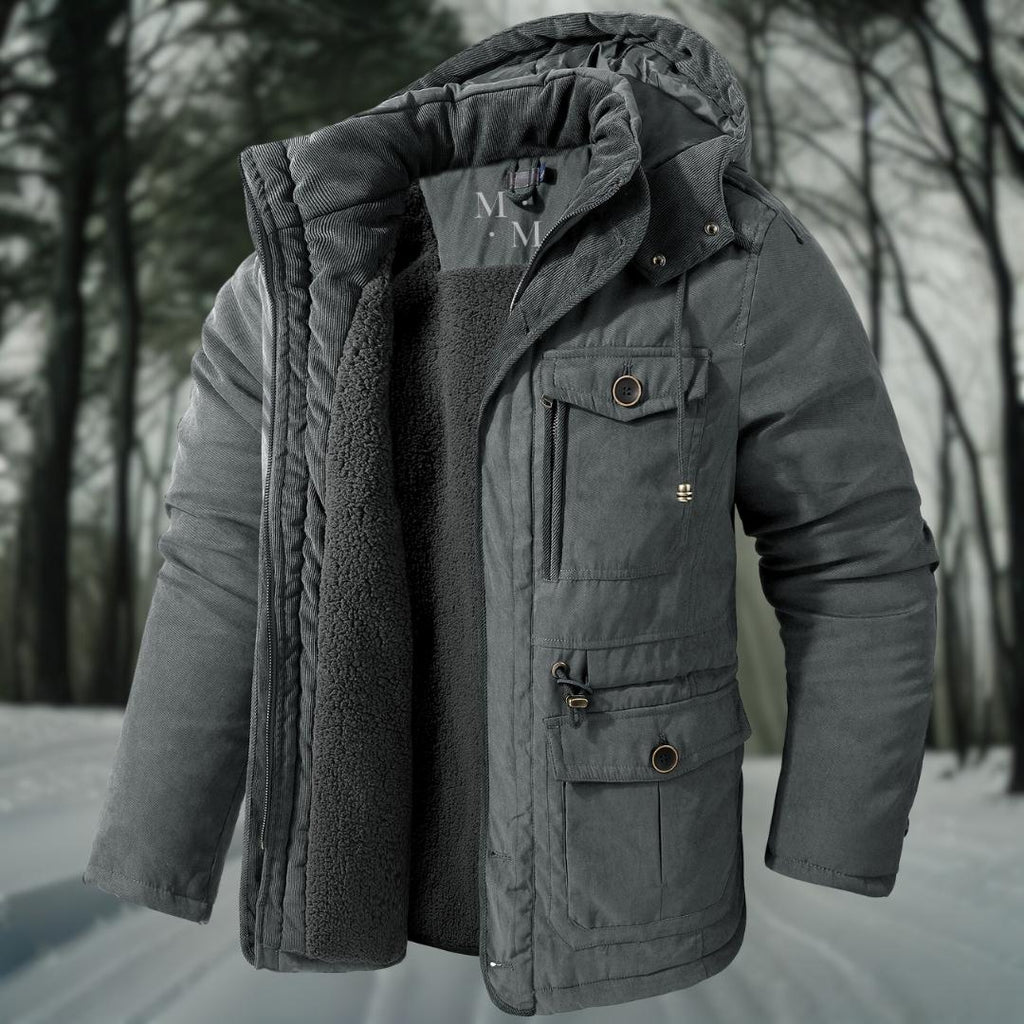 Herren Winterjacke | Lässig & Gefüttert Mit Kapuze