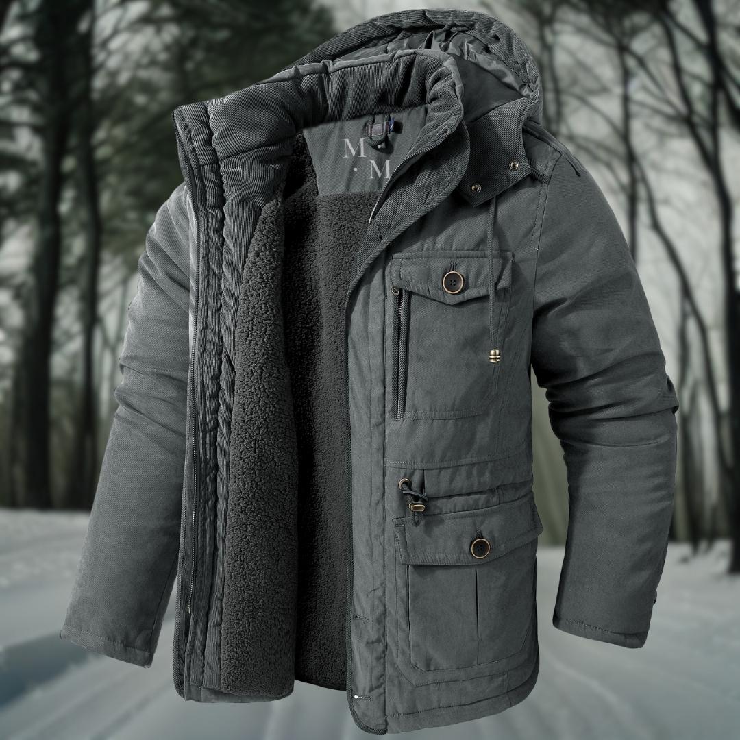 Herren Winterjacke | Lässig & Gefüttert Mit Kapuze