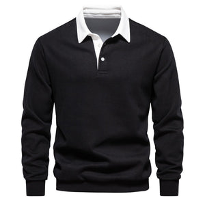 Warner | Pullover für Männer-Schwarz-S-Becker Boutique