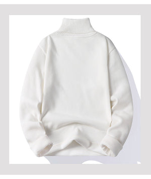 Werner | Herren Thermo-Fleece Rollkragenpullover-Weiß-S-Becker Boutique
