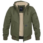 Herren Übergangsjacke | Mit Kapuze & Bündchen