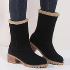 Yacinta | Damen Wasserdichte Leder Stiefeletten-Becker Boutique