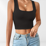 Zena | Danen White Crop Top | Tank top