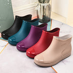 Gummistiefel Damen | Niedrig und Barfuß