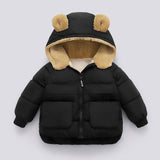 Kids winter jacket | Lined with hood and ears