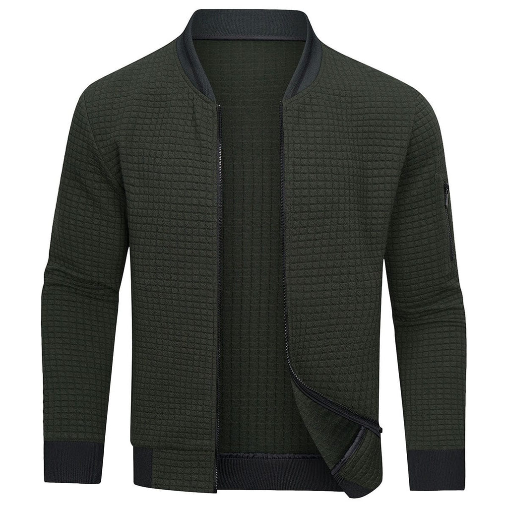 Herren Strickjacke mit Reißverschluss