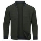 Herren Strickjacke mit Reißverschluss