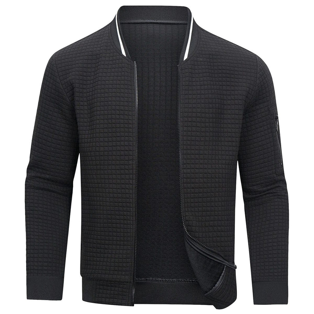 Herren Strickjacke mit Reißverschluss