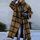 Women's Long Trench Coat | Winter | Warm
