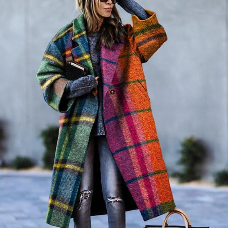 Damen Trenchcoat Lang | Winter | Warm