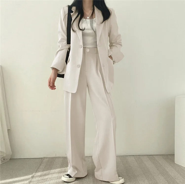 Damen Hosenanzüge | Loose Fit Blazer | Baggy