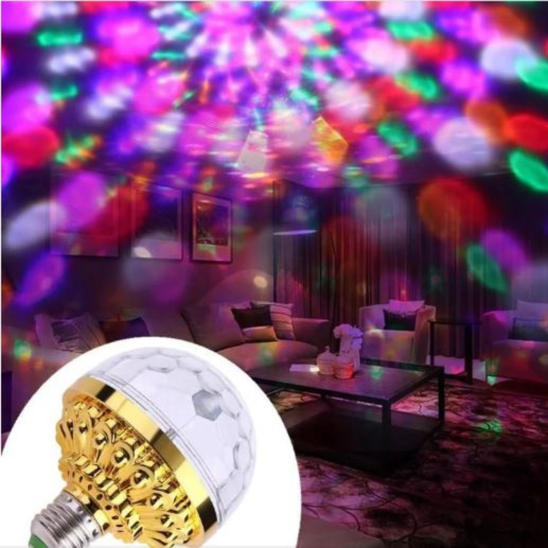 DiscoKugel | Bunte, rotierende LED-Disco-Lichtkugel-Becker Boutique