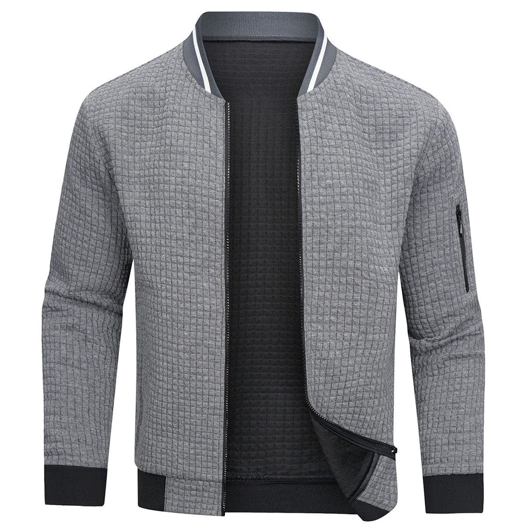 Herren Strickjacke mit Reißverschluss