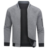 Men's cardigan with zipper