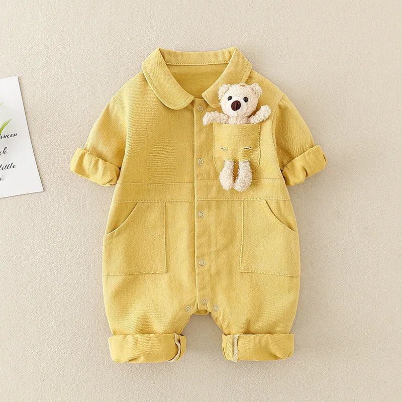 Kids Denim Jumpsuit