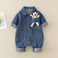 Kids Denim Jumpsuit