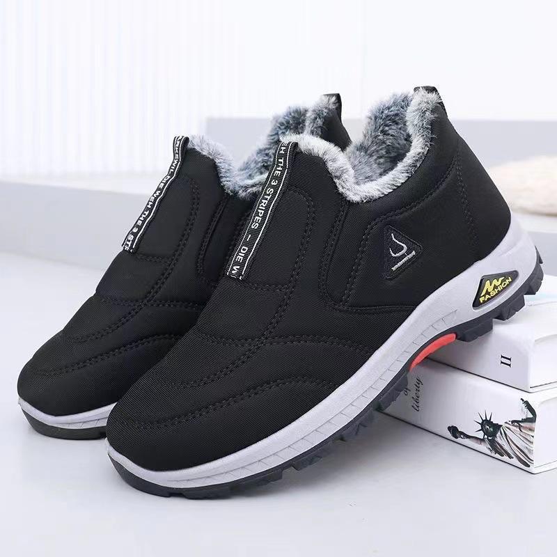 GripTrail | Rutschfeste Sneaker mit Fleece-Schwarz-39-Becker Boutique