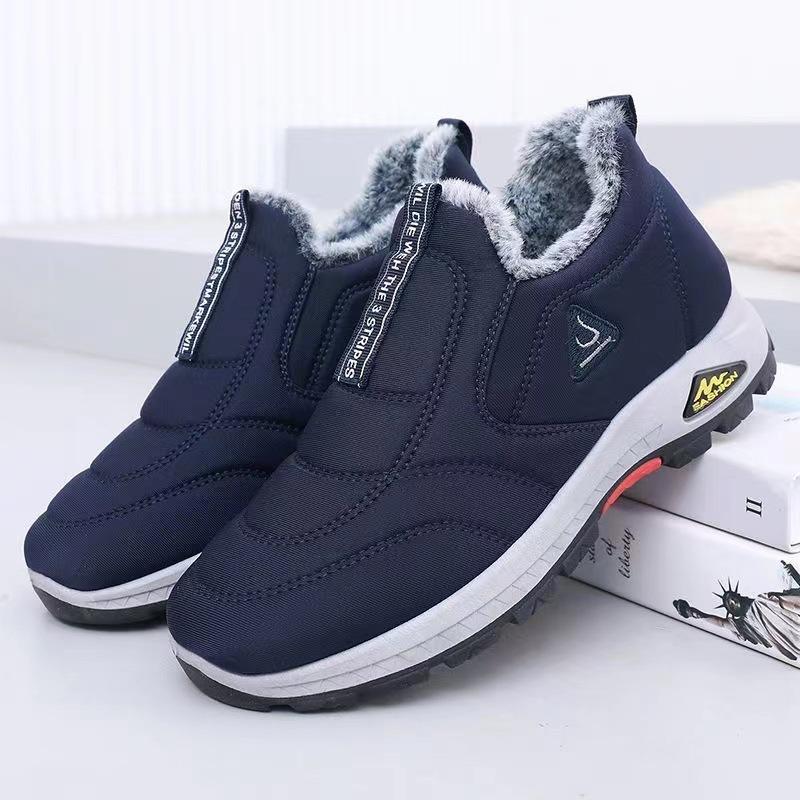 GripTrail | Rutschfeste Sneaker mit Fleece-Blau-39-Becker Boutique