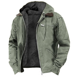 Men's Outdoor Jacket with Hood | Winter