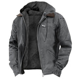 Men's Outdoor Jacket with Hood | Winter