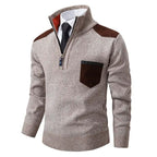 Pullover Herren Business | Mit Halbem Reißverschluss