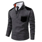 Pullover Herren Business | Mit Halbem Reißverschluss