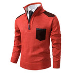 Pullover Herren Business | Mit Halbem Reißverschluss