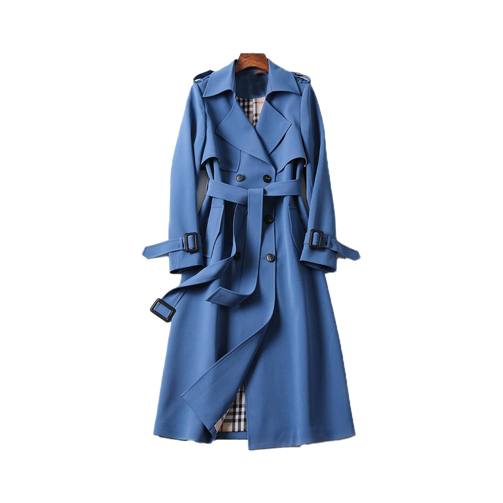 Damen Trenchcoat Lang | Wasserabweisend