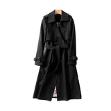 Women's Long Trench Coat | Water-Repellent