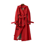 Women's Long Trench Coat | Water-Repellent