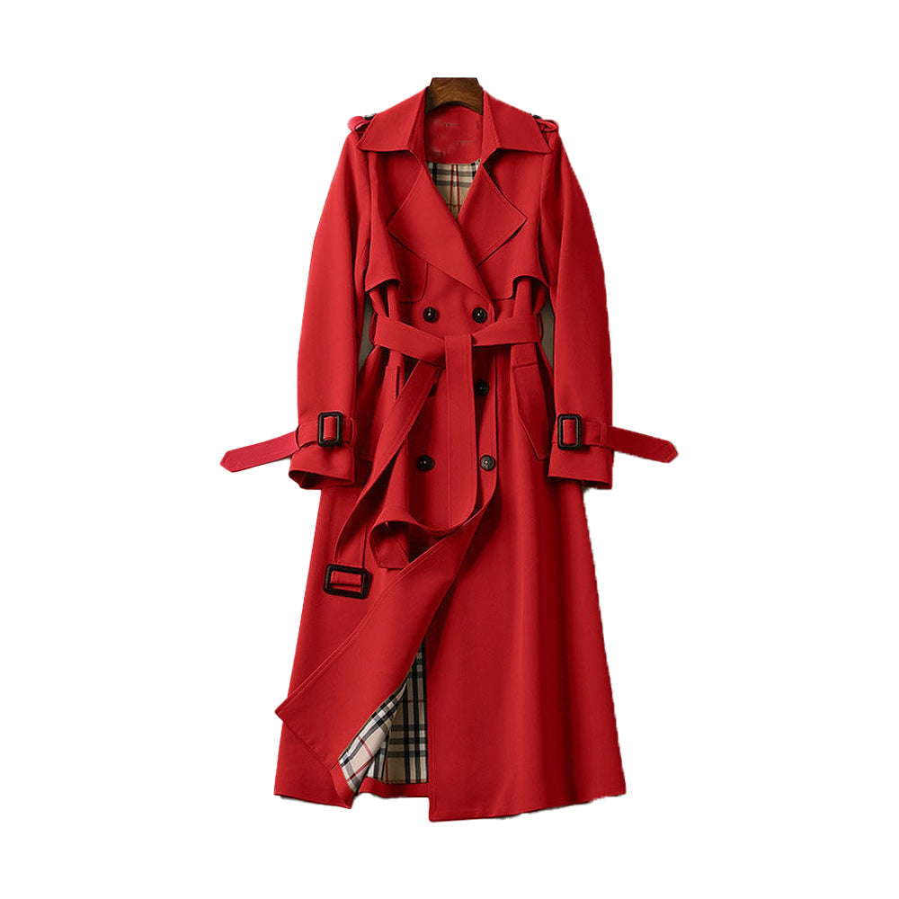 Damen Trenchcoat Lang | Wasserabweisend