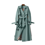 Women's Long Trench Coat | Water-Repellent