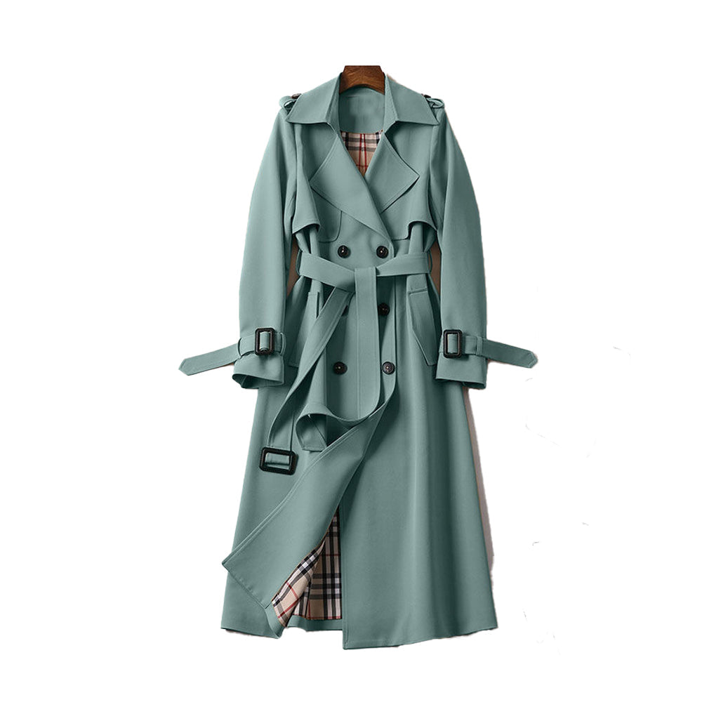 Damen Trenchcoat Lang | Wasserabweisend