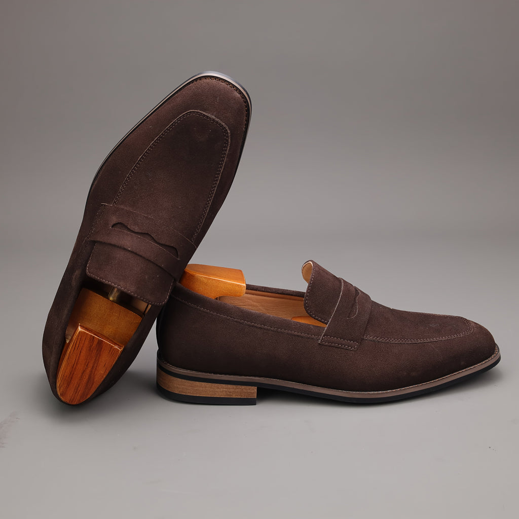 Men’s Suede Moccasins | Slip-On Loafers