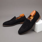 Men’s Suede Moccasins | Slip-On Loafers