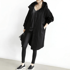 Leichter Trench Coat Damen mit Kapuze | Wetterfest