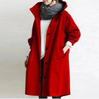 Leichter Trench Coat Damen mit Kapuze | Wetterfest