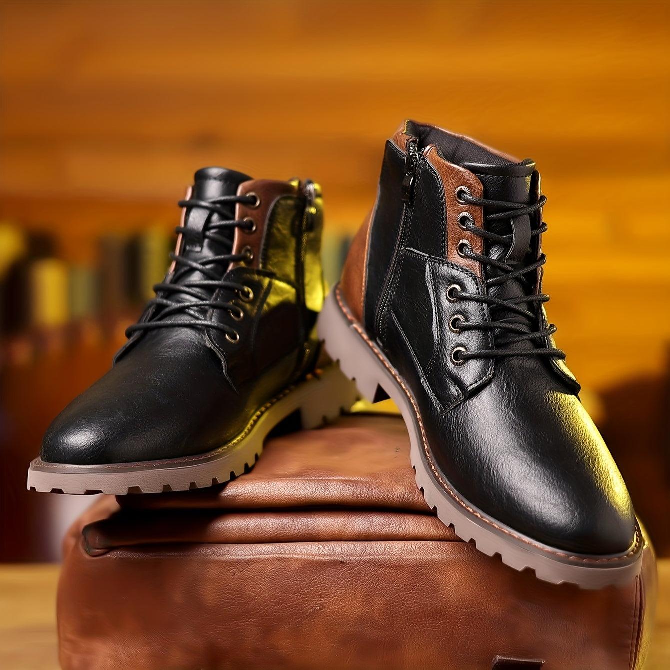 Herren Winterstiefel | Reißverschluss & Rutschfest