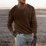 Men's Knit Sweater | Long Sleeve and Warm