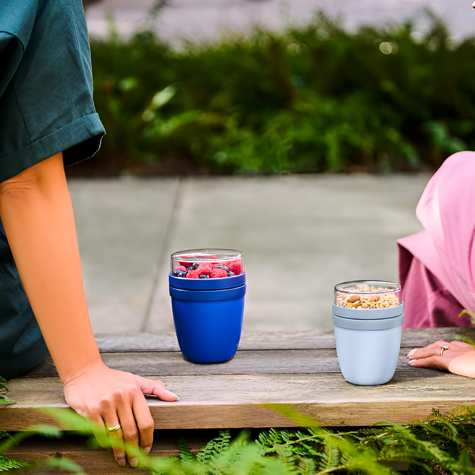 Cuply | Kompakte Auslaufsichere Müslibecher to go