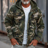 Men's Cargo Jacket | With Hood & Military Style