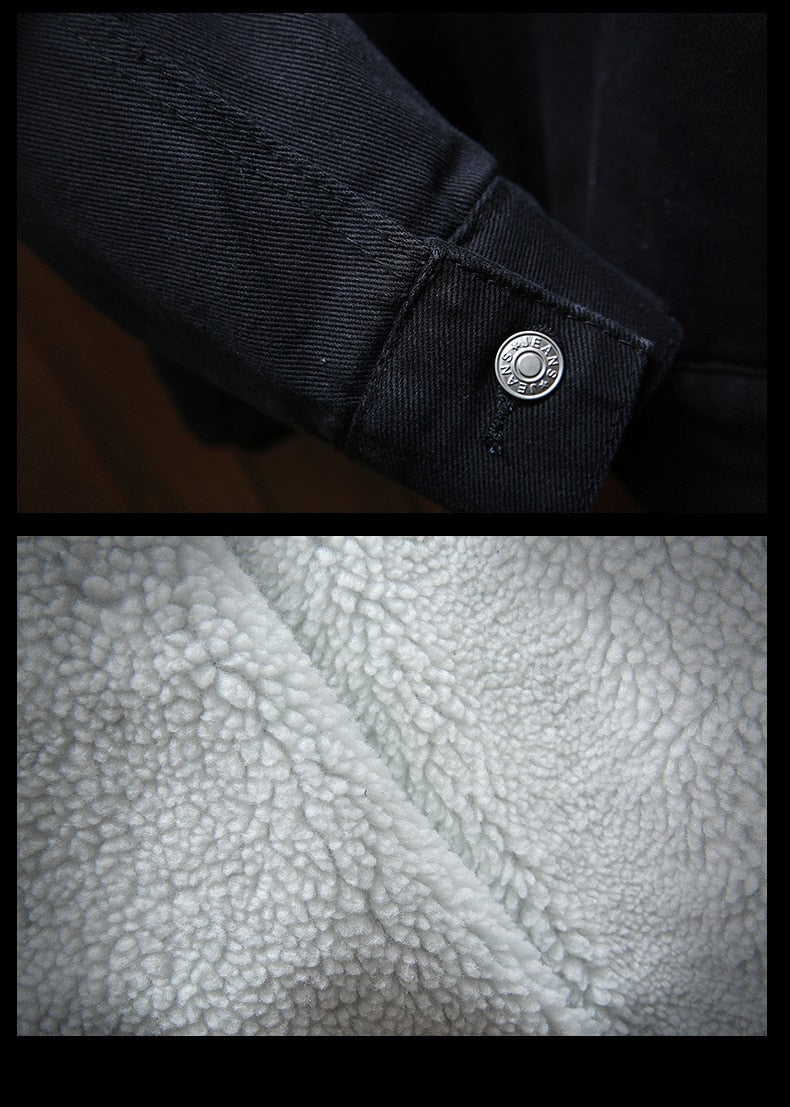 Men's Teddy Jacket | Denim
