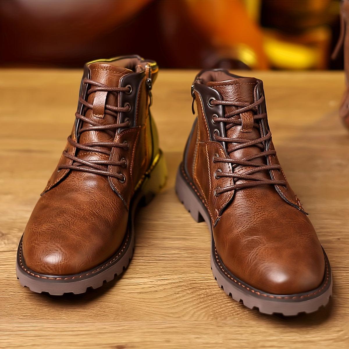 Herren Winterstiefel | Reißverschluss & Rutschfest