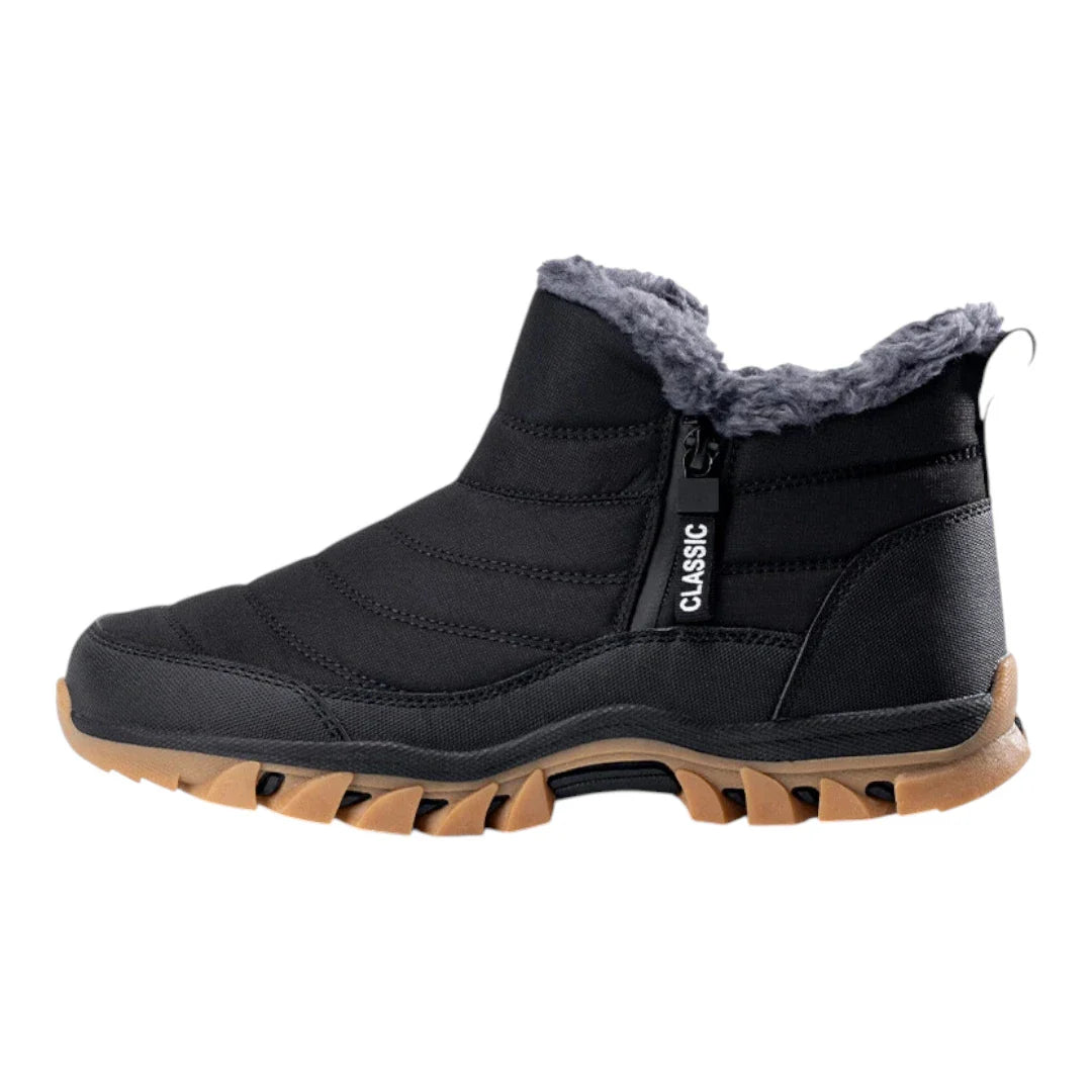 Herren Winterstiefel | Mit Reißverschluss & Fleecefutter