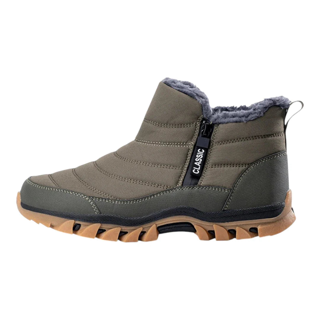 Herren Winterstiefel | Mit Reißverschluss & Fleecefutter