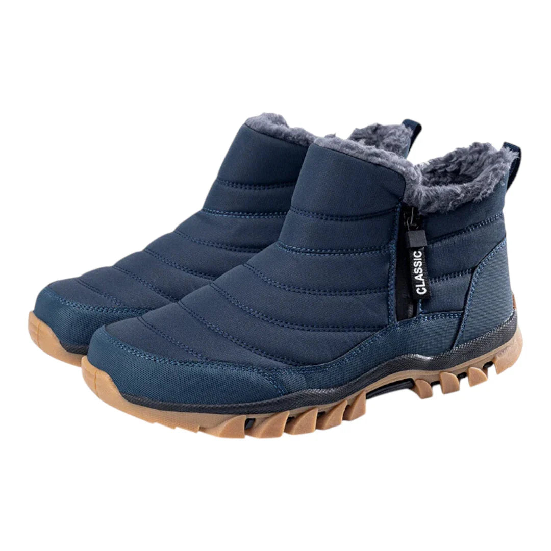 Herren Winterstiefel | Mit Reißverschluss & Fleecefutter