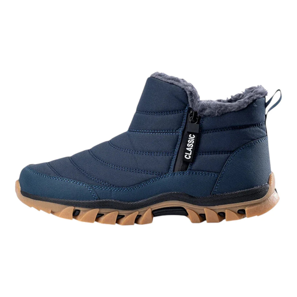Herren Winterstiefel | Mit Reißverschluss & Fleecefutter