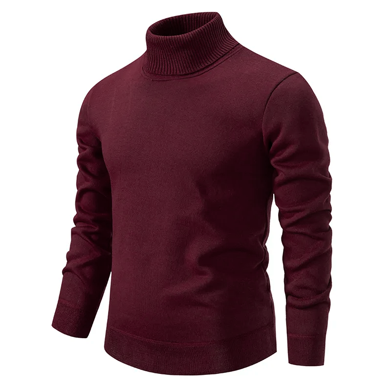 Herren Rollkragenpullover | Baumwolle und Bequem