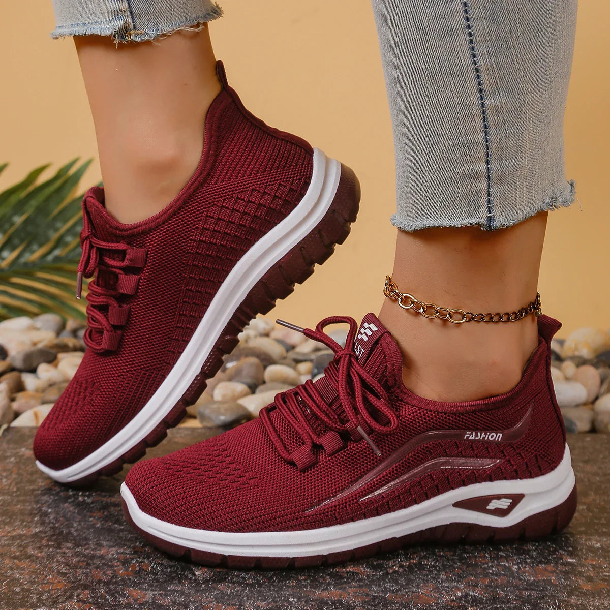 Damen Sneaker Low | Ergonomisch & Profilsohle