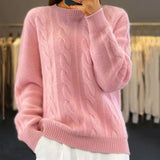 Women's Knit Sweater | Cable Pattern